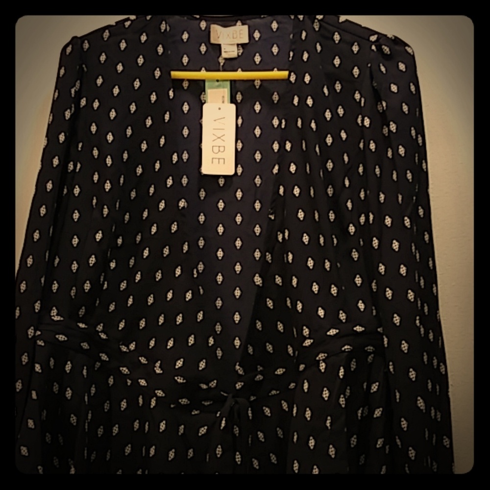 Wrap around blouse
